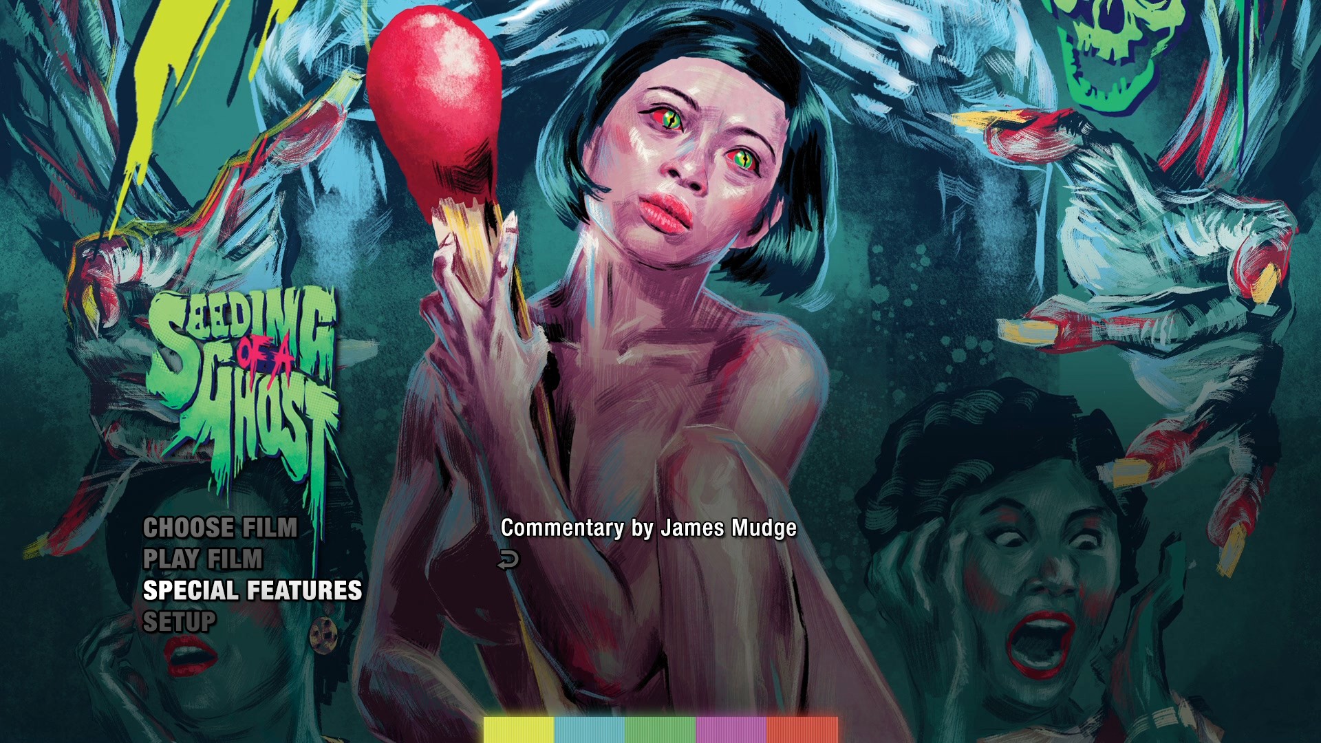 Seeding of a Ghost extras menu