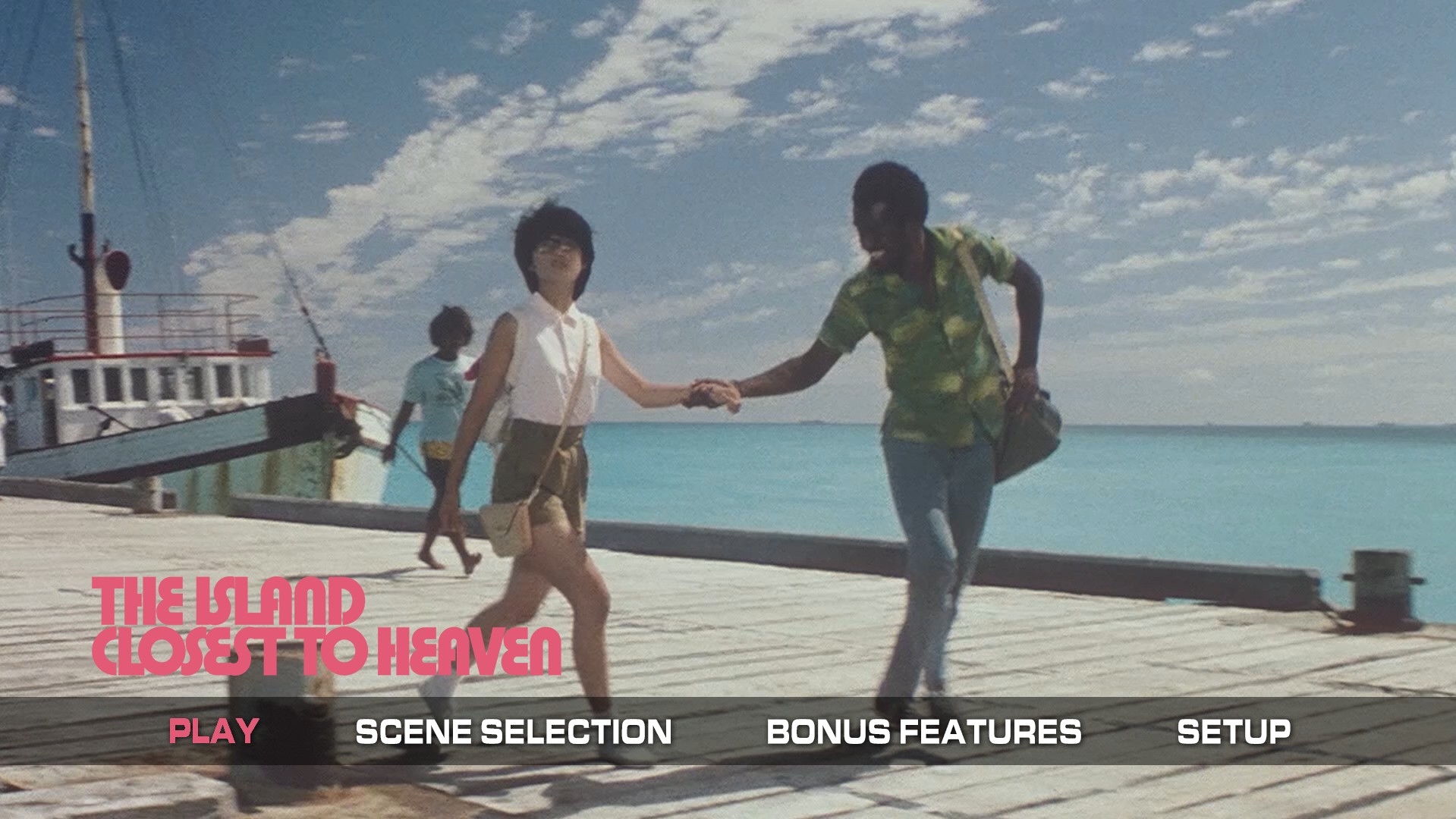 The Island Closest to Heaven Blu-ray menu