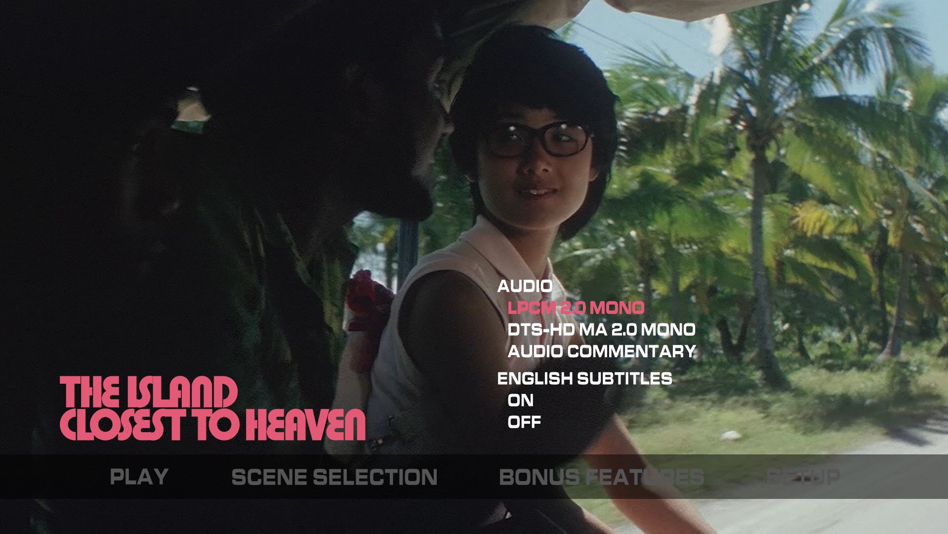 The Island Closest to Heaven setup menu