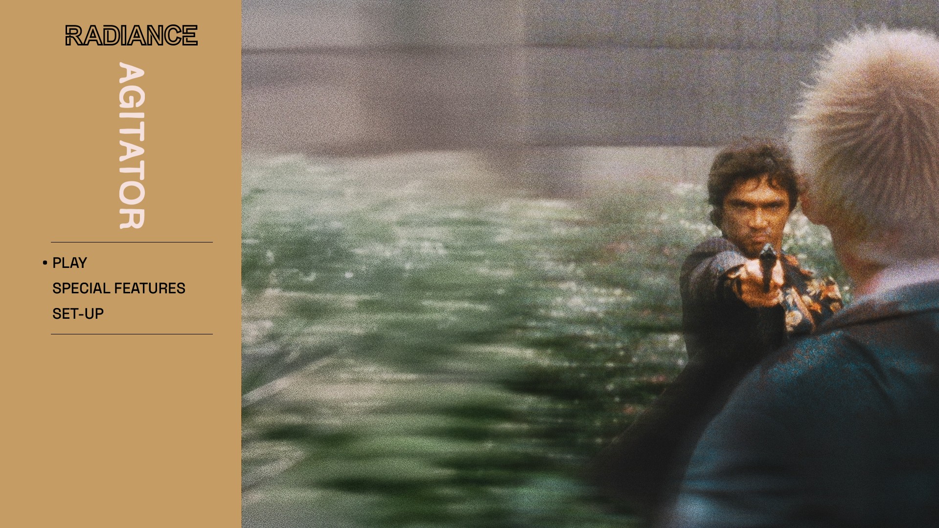 Agitator Blu-ray menu