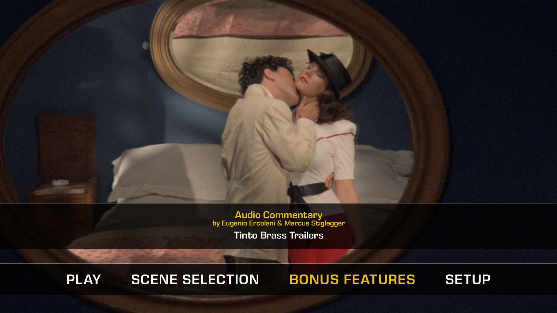 The Key 4K extras menu 1