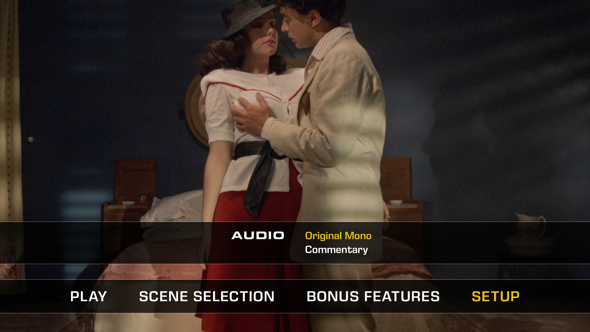 The Key 4K setup menu