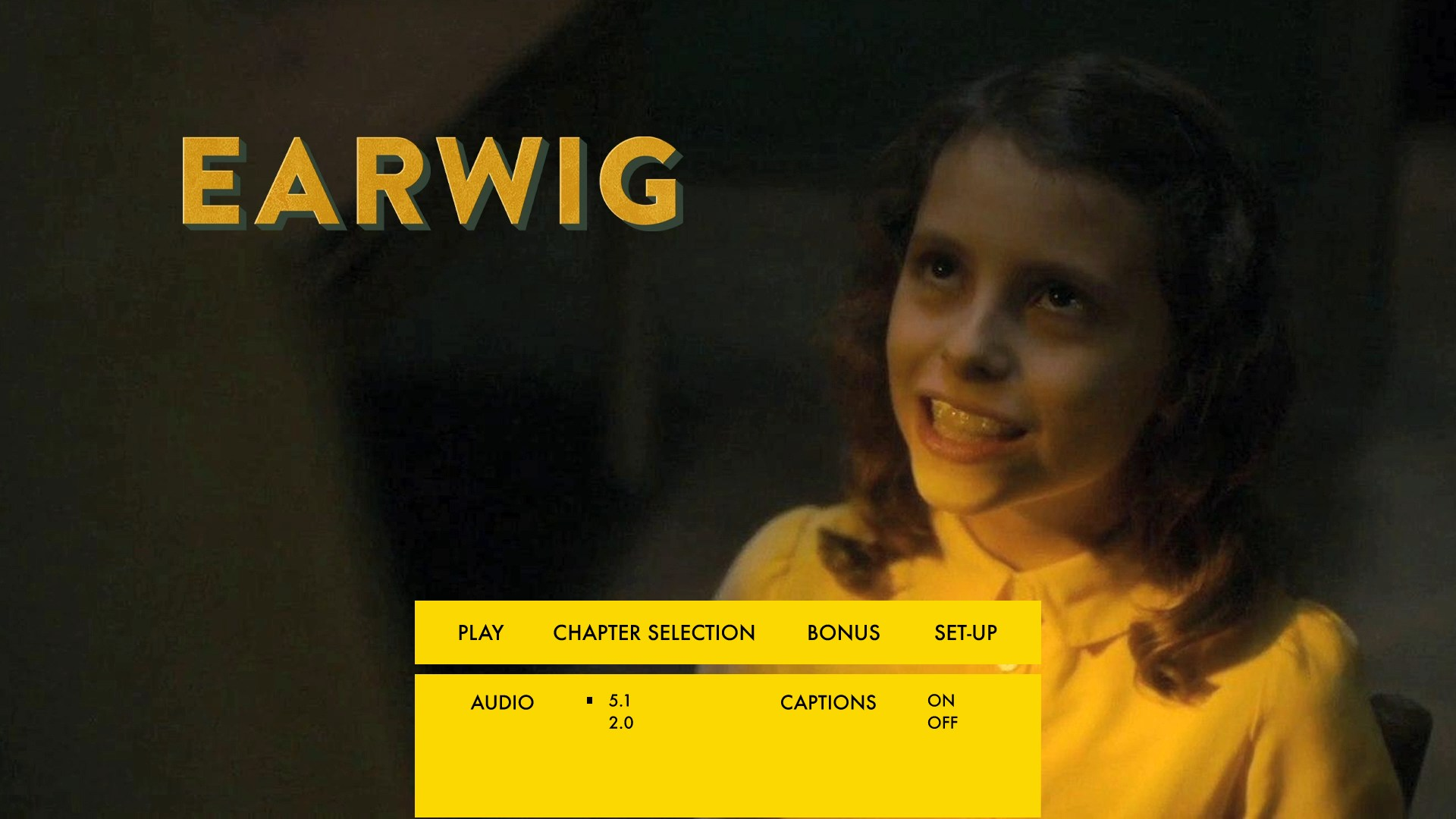 Earwig setup menu