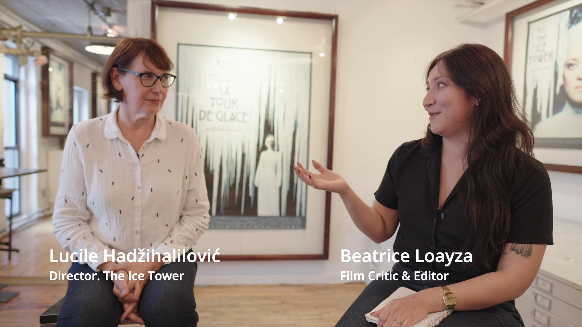 The Ice Tower Lucile Hadzihalilovic and Beatrice Loayaza interview