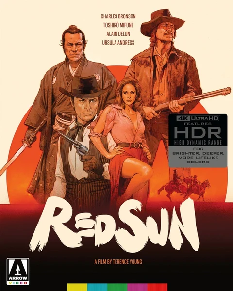 red sun 4K uhd