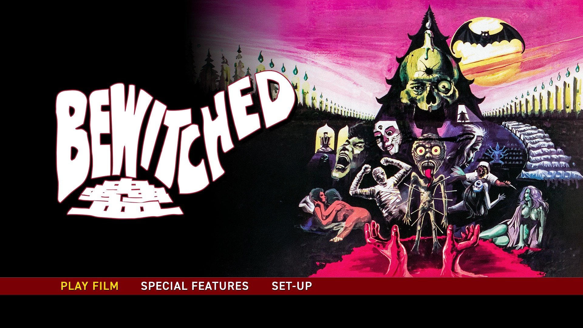 Bewitched Blu-ray menu
